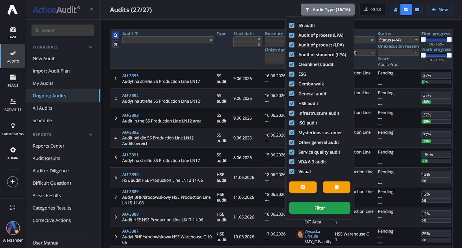 Dark mode