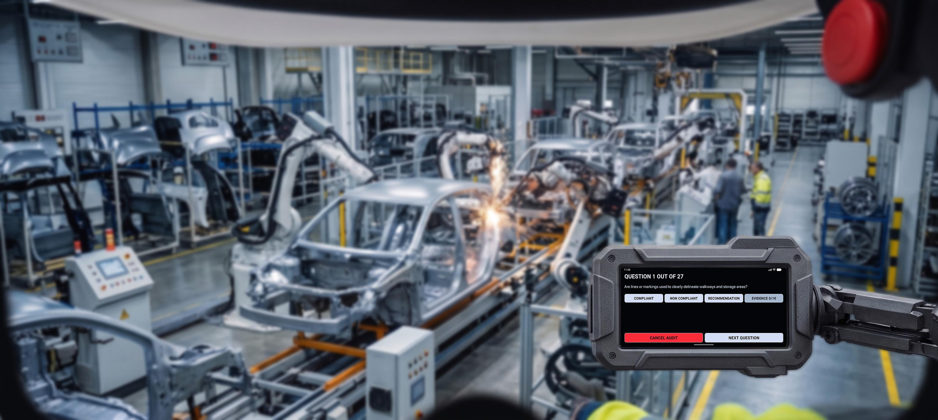 Freihändige Audits mit dem RealWear Navigator 520