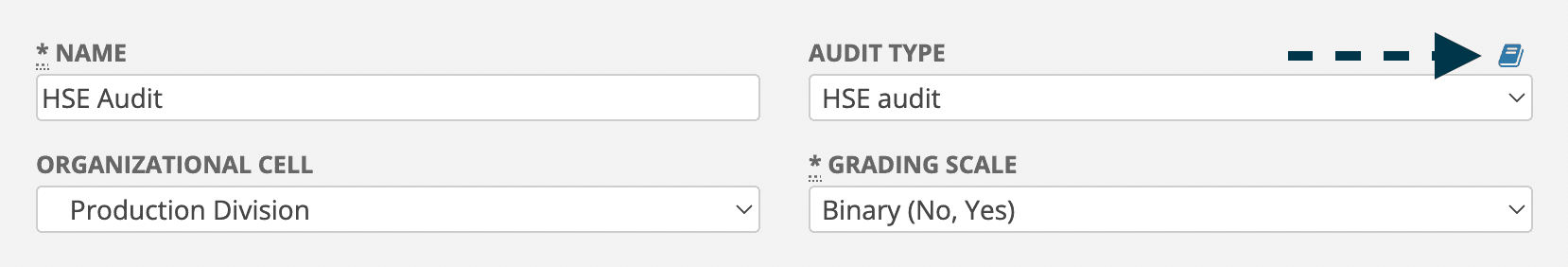 Link to the questions list