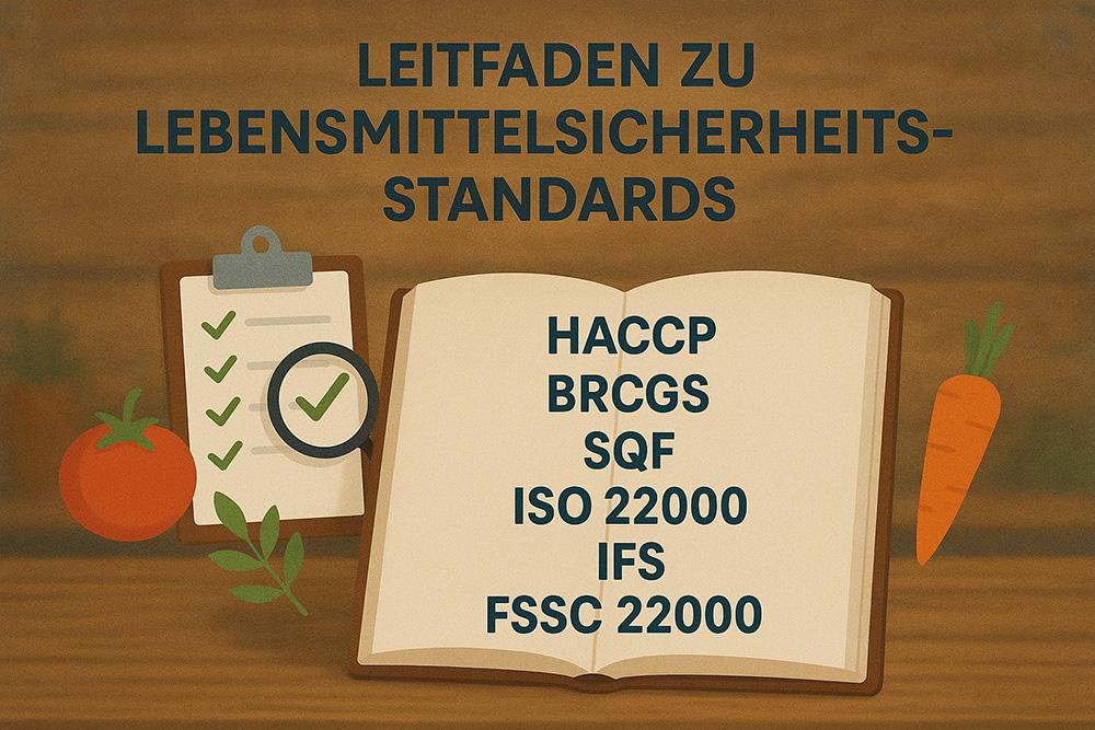 Leitfaden zu Lebensmittelsicherheitsstandards: HACCP, BRCGS, SQF, ISO 22000, IFS und FSSC 22000
