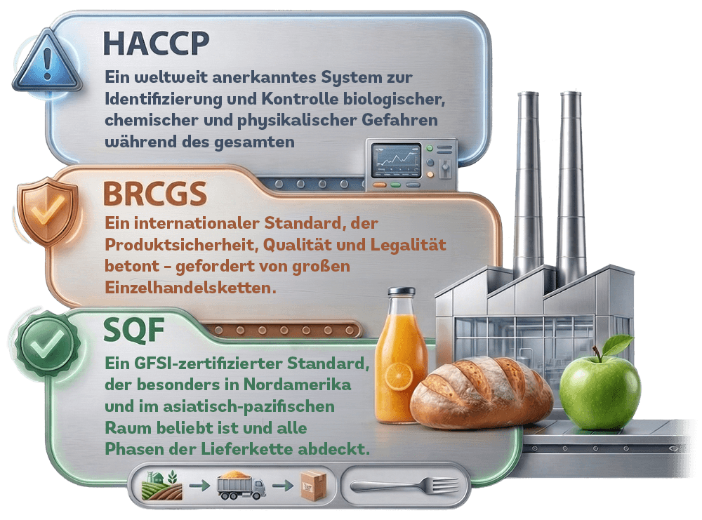 Lebensmittel- und Getränkeindustrie