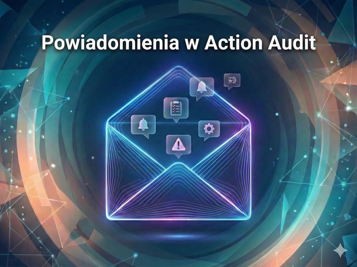 W jaki sposób użytkownicy są powiadamiani o audytach i działaniach korekcyjnych?