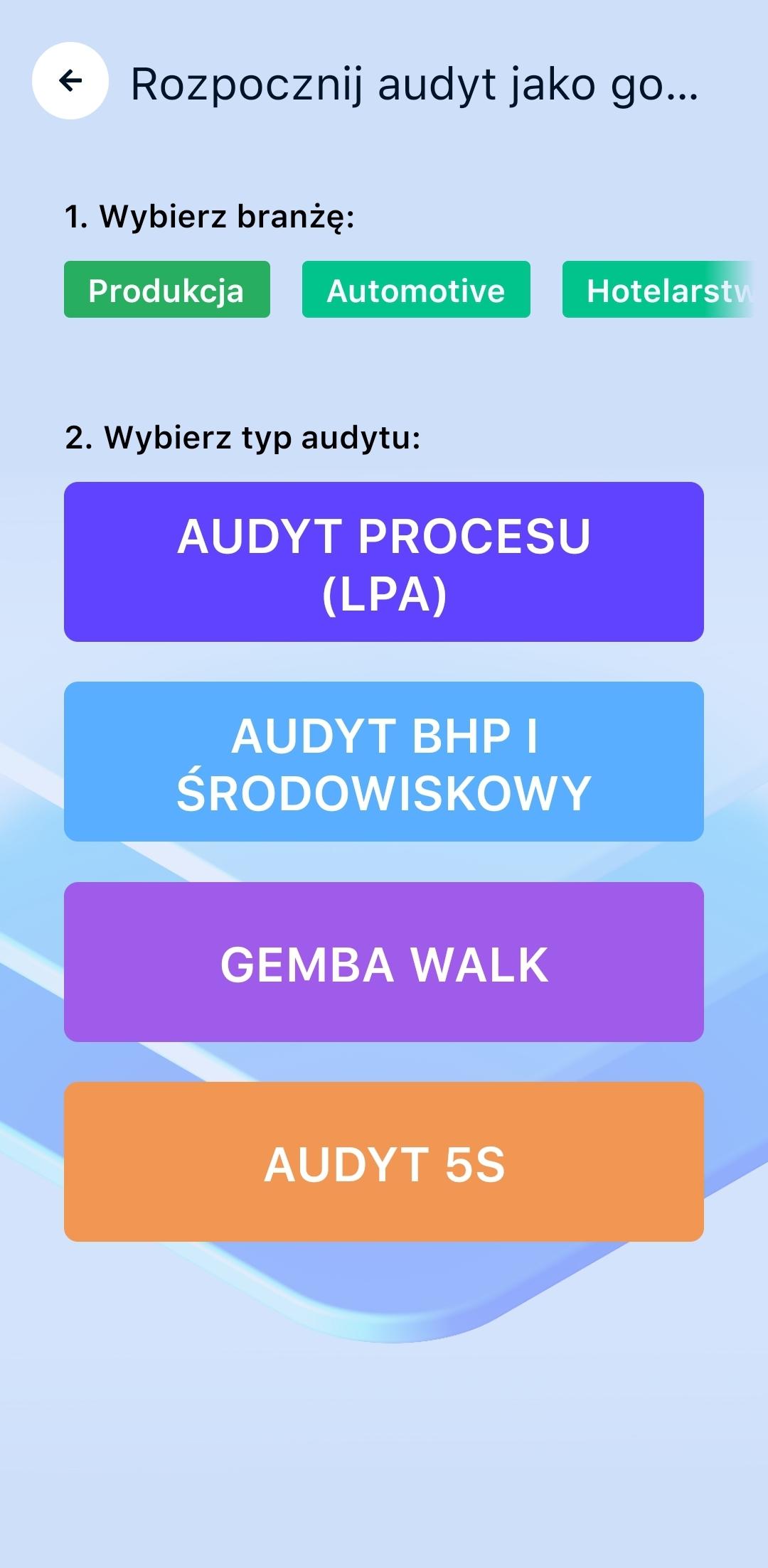 Przeprowadź audyt jako gość