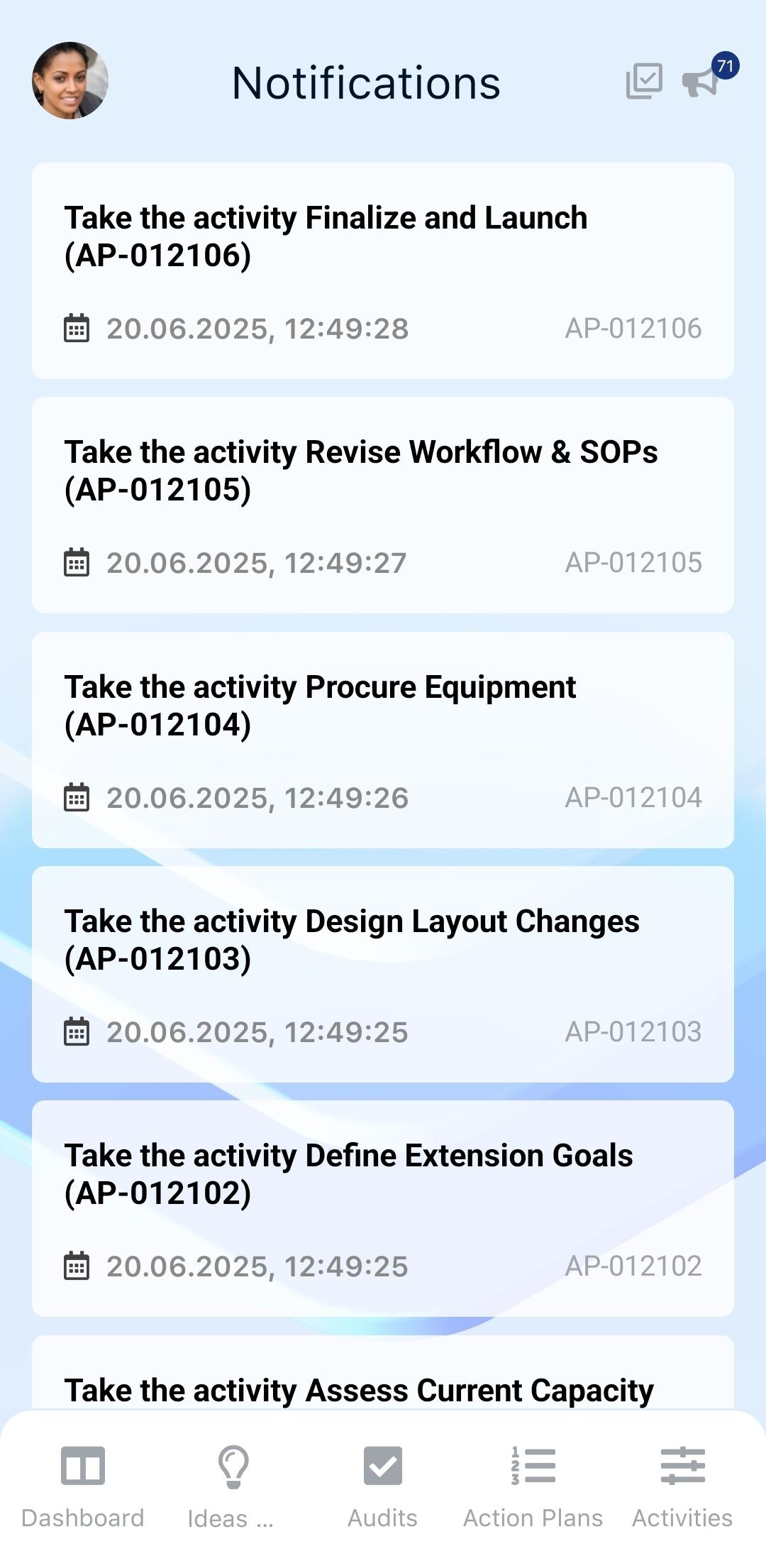 Notifications