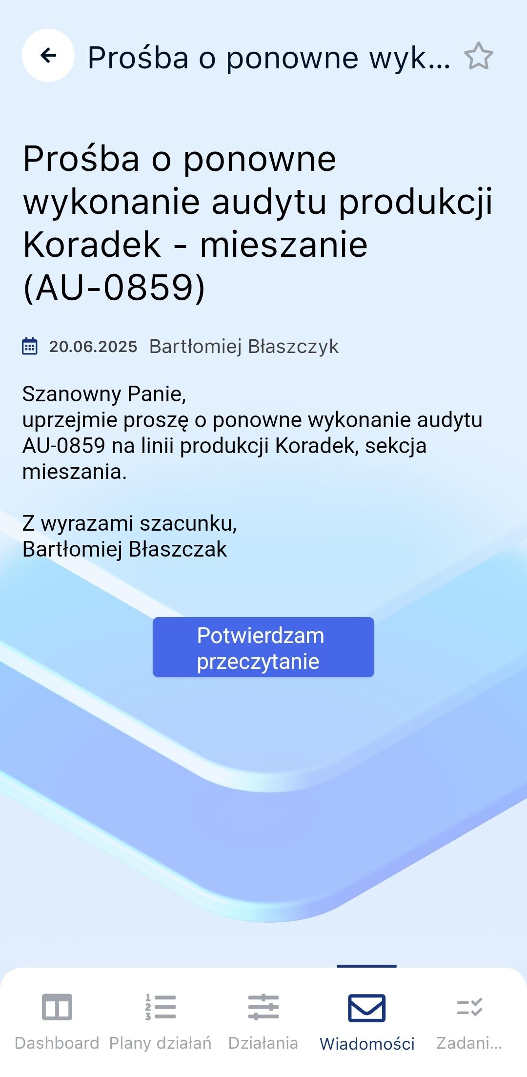 Szczegóły wiadomości