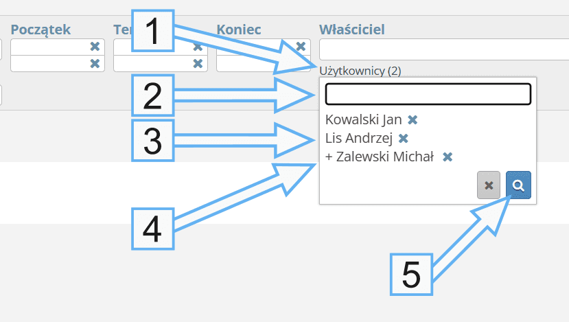 Filtr wielokrotnego wyboru
