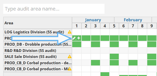 Editing a Schedule