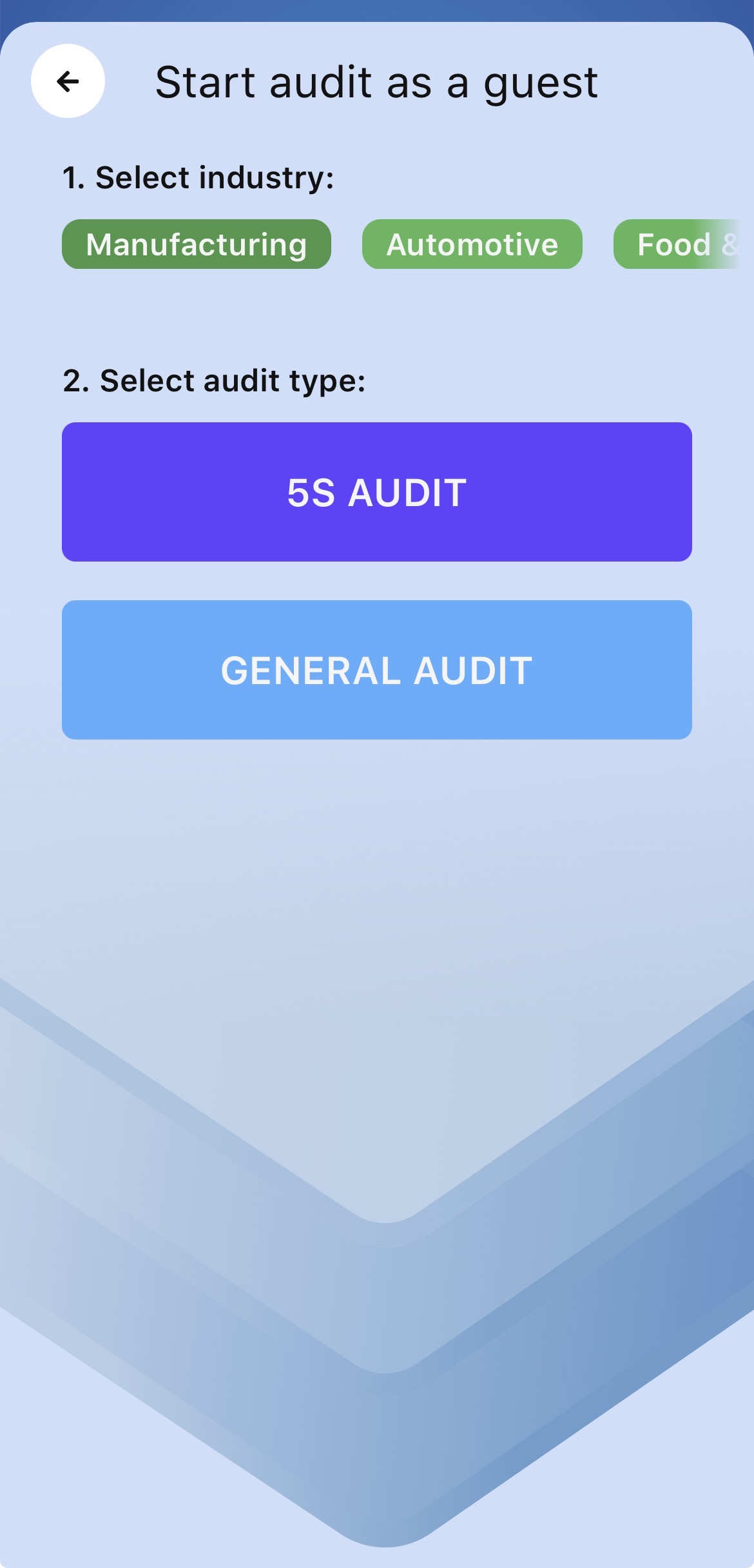 Conduct audit as guest