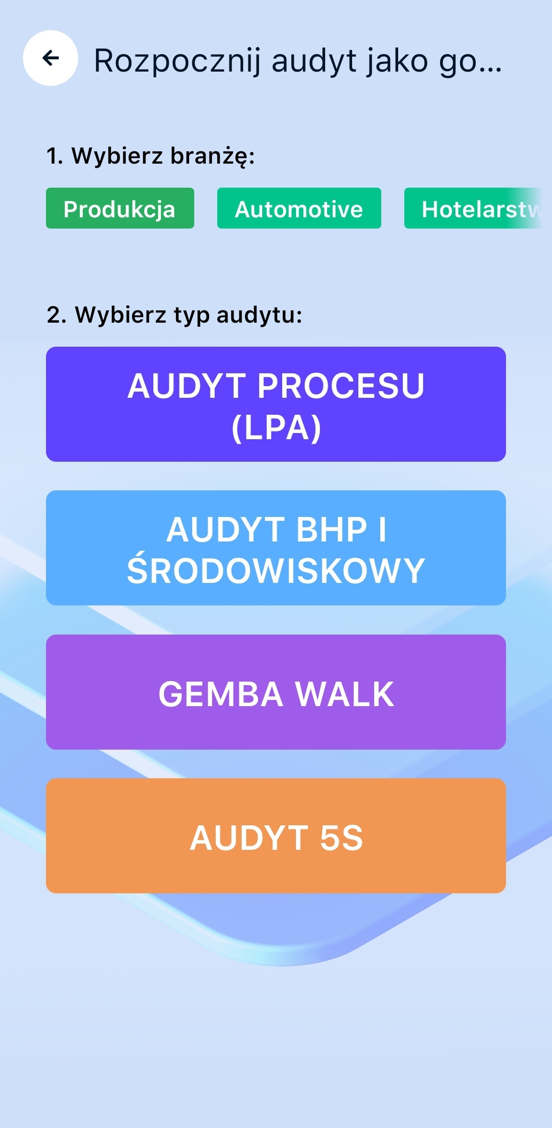 Przeprowadź audyt jako gość