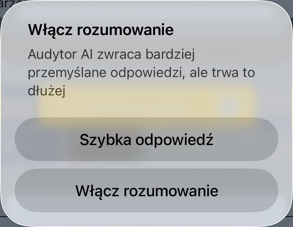 Działanie audytora AI