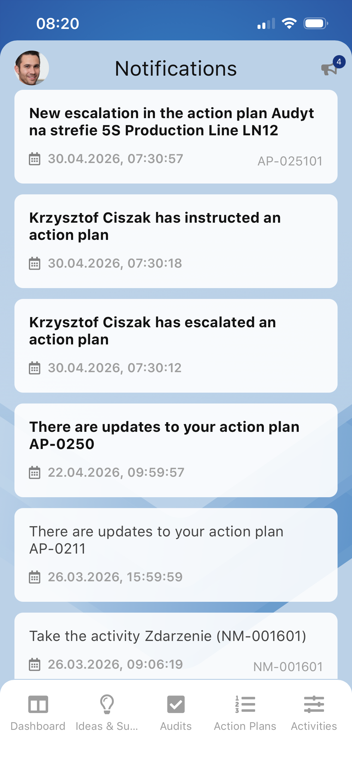 Notifications