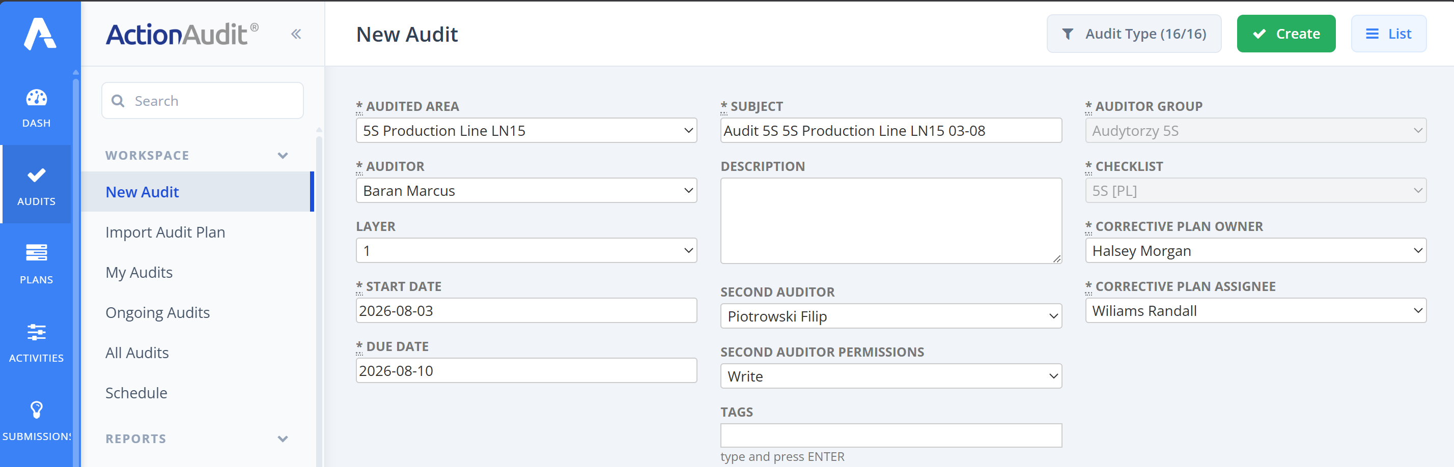 New audit